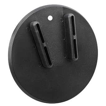 Motorcycle Accessories Universal Kickstand Plate-Jiffy Stand Kickstand Pad/Coaster for all motorcycles w/side stand,for Harley/Kawasaki/Honda/Triumph/Suzuki/BMW,Frosted black