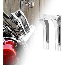1 inch Clamp Round Motorcycle Handlebar Risers Height 6 Inch
