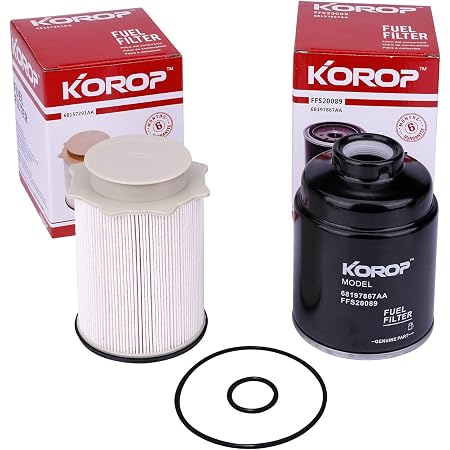 Mopar Fuel Filter & Water Separator Kit For 2013-2018 RAM 6.7L Cummins Turbo Diesel - 68197867AB