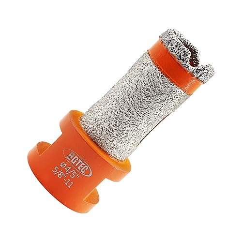 BGTEC - Brocas de núcleo de diamante, sierra de taladro de 45 pulgadas para biselar biselado, azulejos de porcelana, mármol, granito de cerámica,