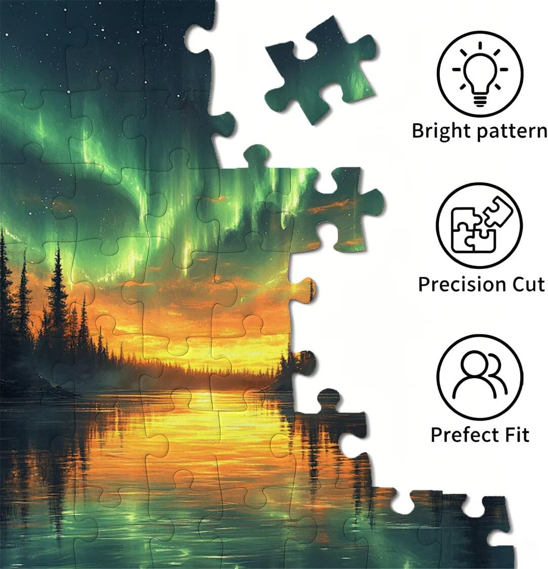 Puzzle dla dorosłych 2000, Aurora Starry Sky, 99x70cm, n-320