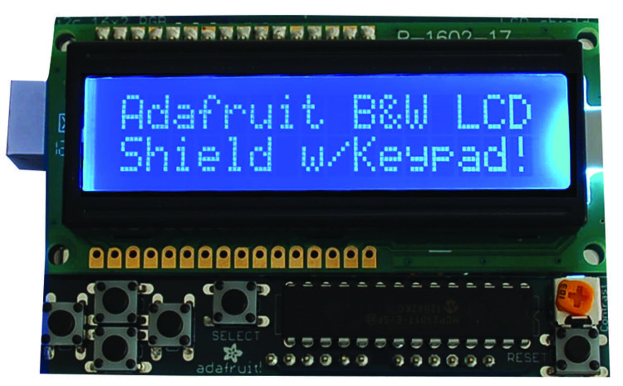 Adafruit 772 LCD Shield Kit 16x2 Character Display - Uses only-picture-31