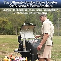 Vista 7 de Cold Smoke Generator for BBQ Grills & Smokers – Boost Smoke Output & Flavor, Heavy-Duty Stainless Steel Cold Smoker Attachment for Meat, Cheese