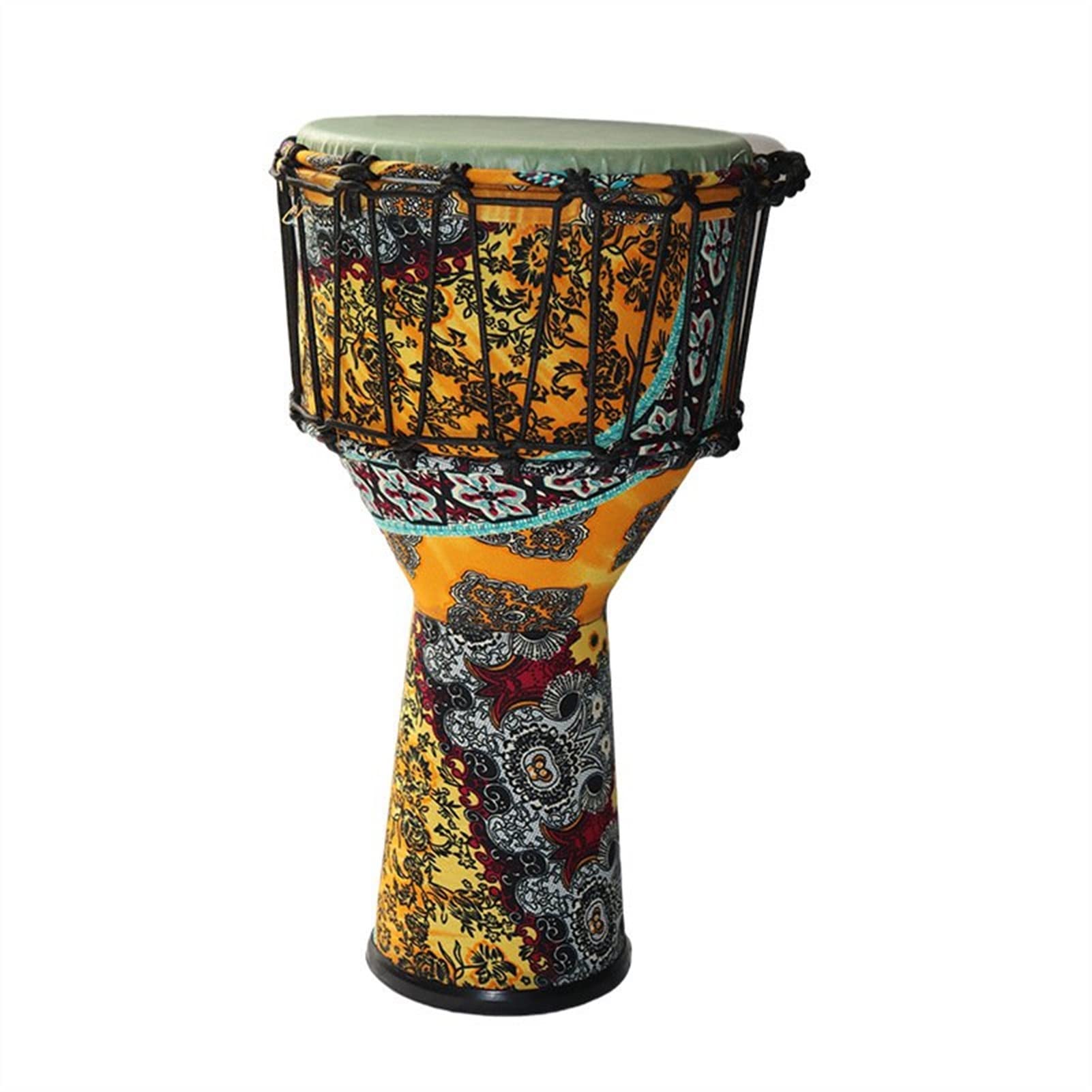 FLFL Djembe Tambor Tambor De Mano Tambor Africano Sin Afinación 8 Pulgadas Principiante Niños Kindergarten Adulto Instrumento Musical CLORURO DE POLIVINILO Pandereta