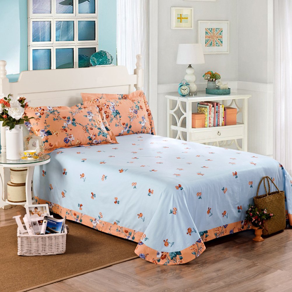 Drap de style en pur coton matelassé de qualité supérieure pour literie d'hiver