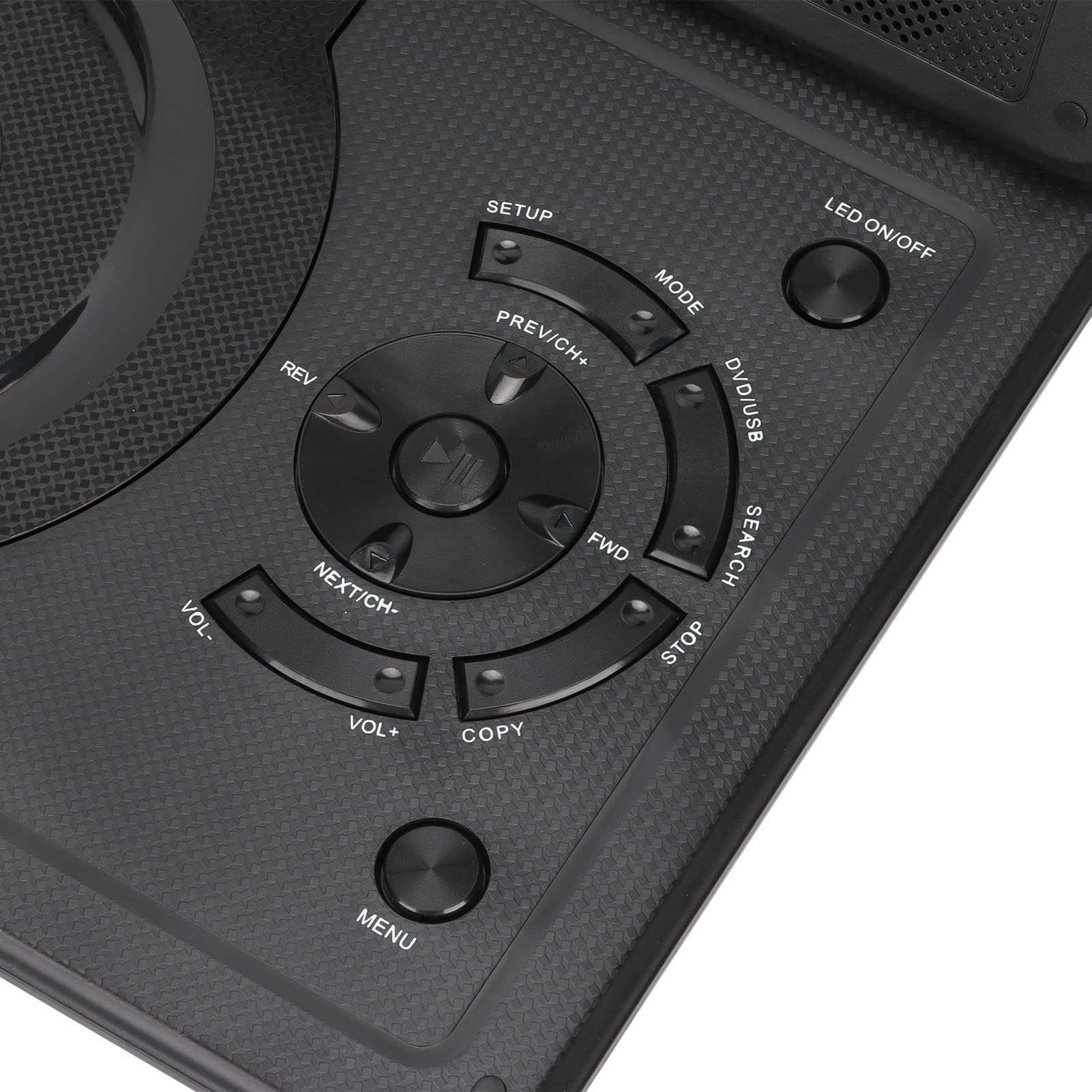 Reproductor DVD Portátil 8.5 Pulgadas Pantalla Grande Entrada/Salida USB/SD/AV Lector Tarjetas Integrado Compatible TV PAL/NTSC/SECAM