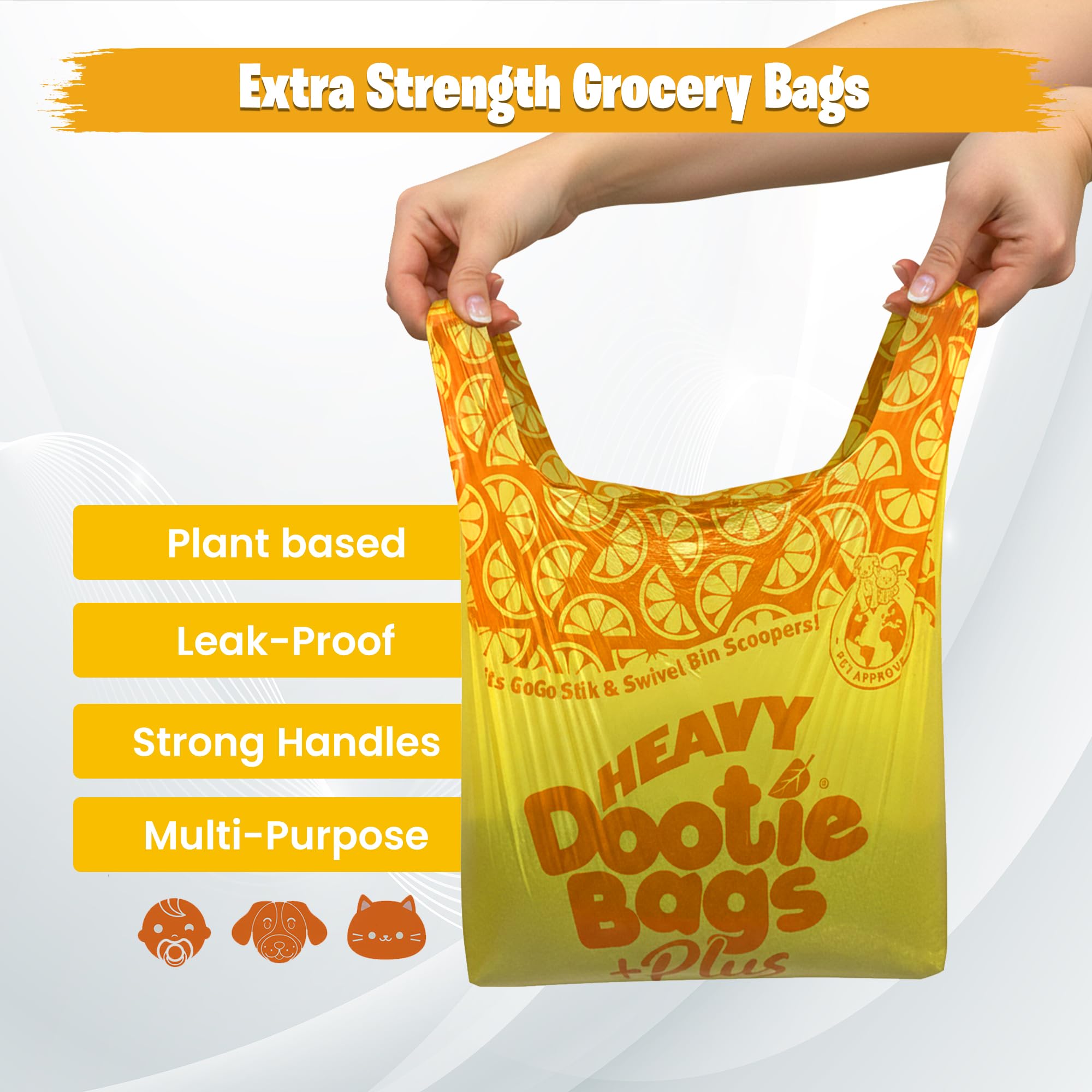 HEAVY Dootie Bags + Plus Suave aroma cítrico