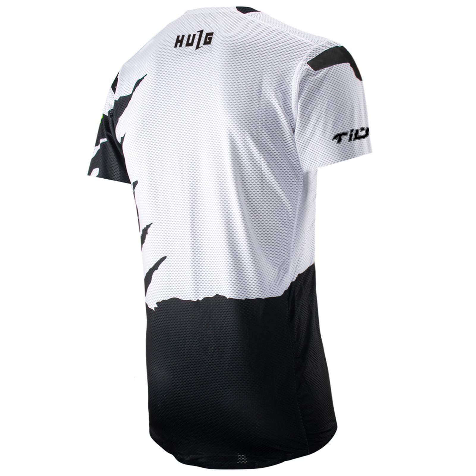 Maglia MTB Da Uomo Manica Corta,maglia Da Discesa,motocross Camicia Da Mountain Bike,consistenza Morbida, Assorbimento Dell'umidità MTB BMX