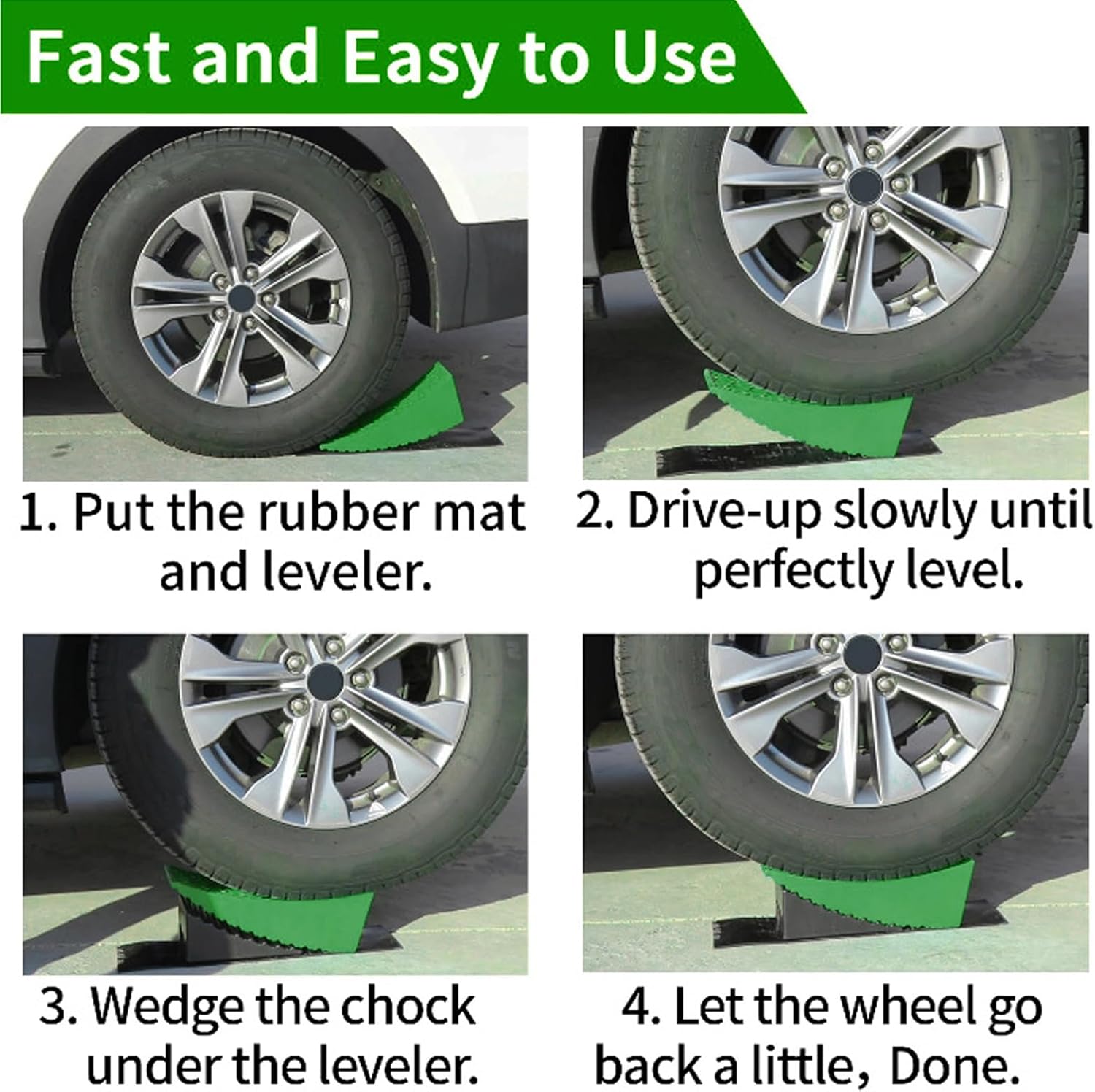 RV Leveling Blocks - Camper Supplies - Motorhome Stabilizer Blocks,for Travelers Road Trip Campground Driveway Tailgating Camping Park Visits Parking Lot Lawn Gravel