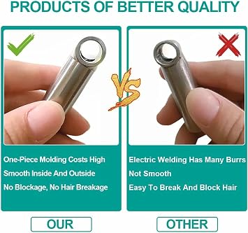 Portable Automatic Dreadlocks Machine, Instant Dreadlock Machine for Electric Handheld Dreadlock Maker Crochet Machine, Quick and Easy DIY Dreadlocks Braiding Hair Extensions
