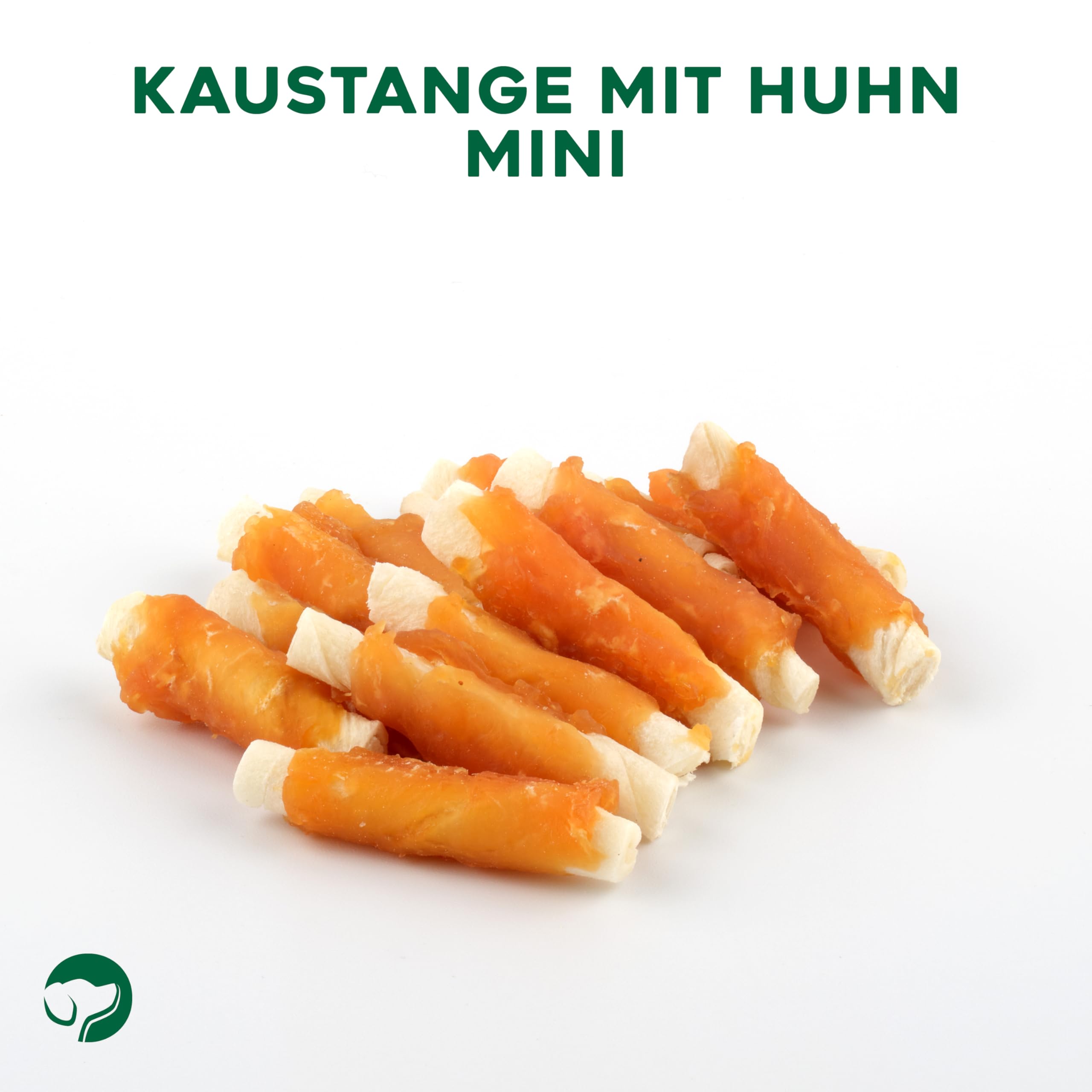 Topdog Kaustangen Hund klein im Hähnchenfiletmantel 24 x 70g - Mini Hunde Kaustangen mit Huhn - 100% natürlich - Für große und kleine Hunde - Idealer Hundesnack mit Geschmack und Pflege