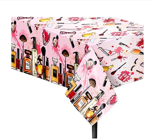 Miniatura 556 de CC HOME 1 pieza de mantel de plástico para fiesta de los 90 de 54 x 87 pulgadas de largo, mantel vintage retro de los 90 de hip hop, tema de 1990