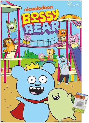 Miniatura 7 de Trends International Bossy Bear - Póster de pared de arte clave, 14.72 x 22.37 pulgadas, paquete de póster premium y alfiler