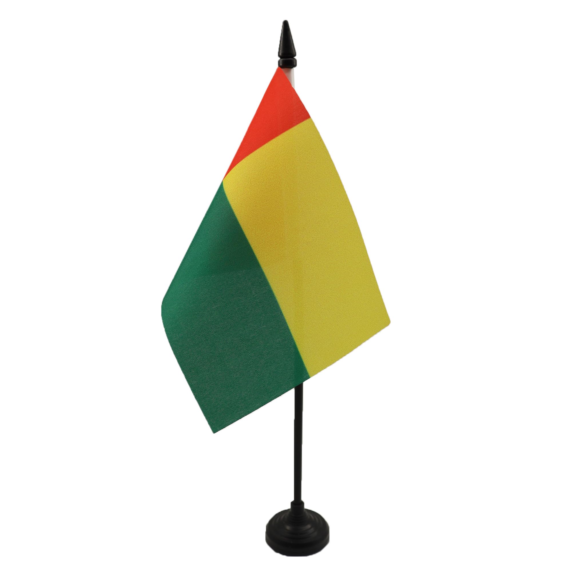 AZ FLAG Guinea-Bissau Table Flag 4x6 in 100D Polyester Plastic Base