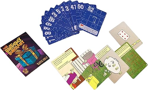 Miniatura 2 de The Birthday Burglary Vacaciones Hijinks un juego de estrategia fácil para familias, niños y adultos. Mini salas de escape para cumpleaños