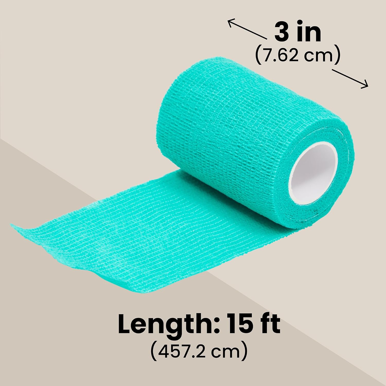 Juvale Vet Wrap - Self-Adherent Support for Sprains with Compression Bandage - Pet & Equine Care with Elastic Bandage Wrap - Athletic Support with Sports Tape - 3 in x 5 yd, Pack of 24, 12 Colors - Image 5