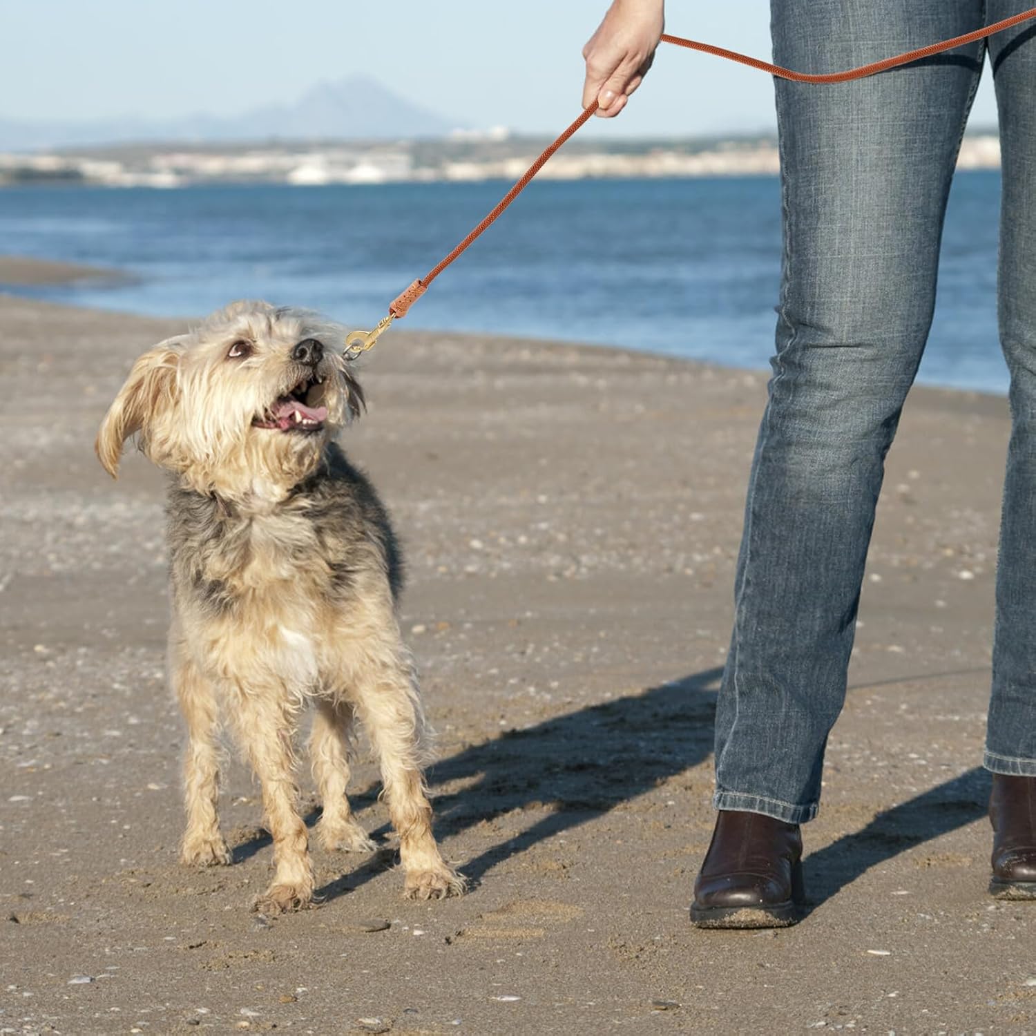 YARNOW 20m Pet Leash and Dog Lead Rope Heavy Duty Nylon Training Leash Extended Walking Rope for Small, Medium, Large Dogs Outdoor Use