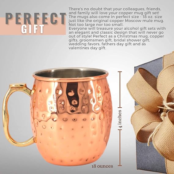 Advanced Mixology Bulk Purchase - Stainless Steel Moscow Mule Mug with Brass Handle - $5.75/mug