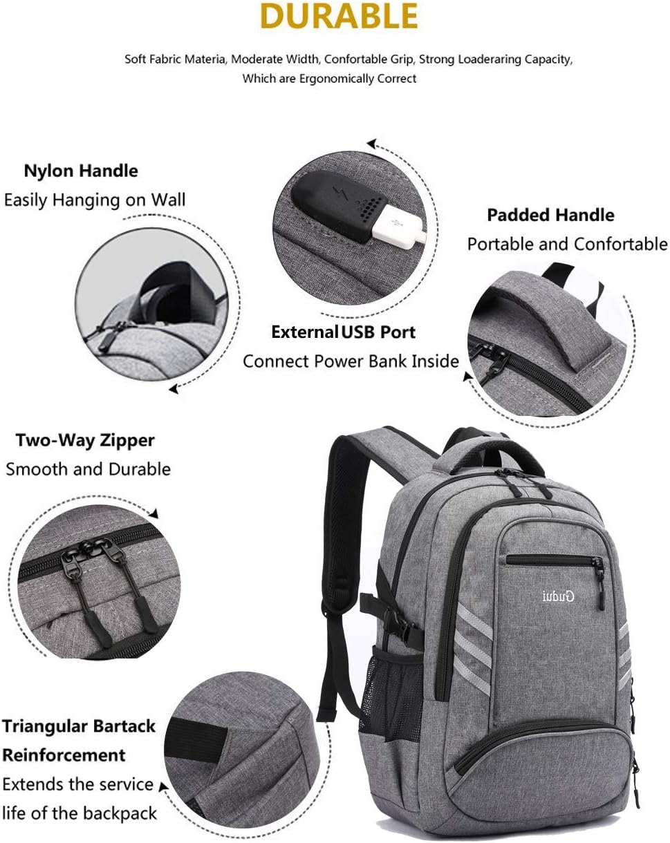 Get Cheap Price College Laptop Backpack, Casual Campus School Bookbag Travel Computer Rucksack
