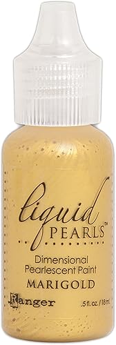 Ranger Perlas líquidas de caléndula nacarada dimensional de 0.5 onzas