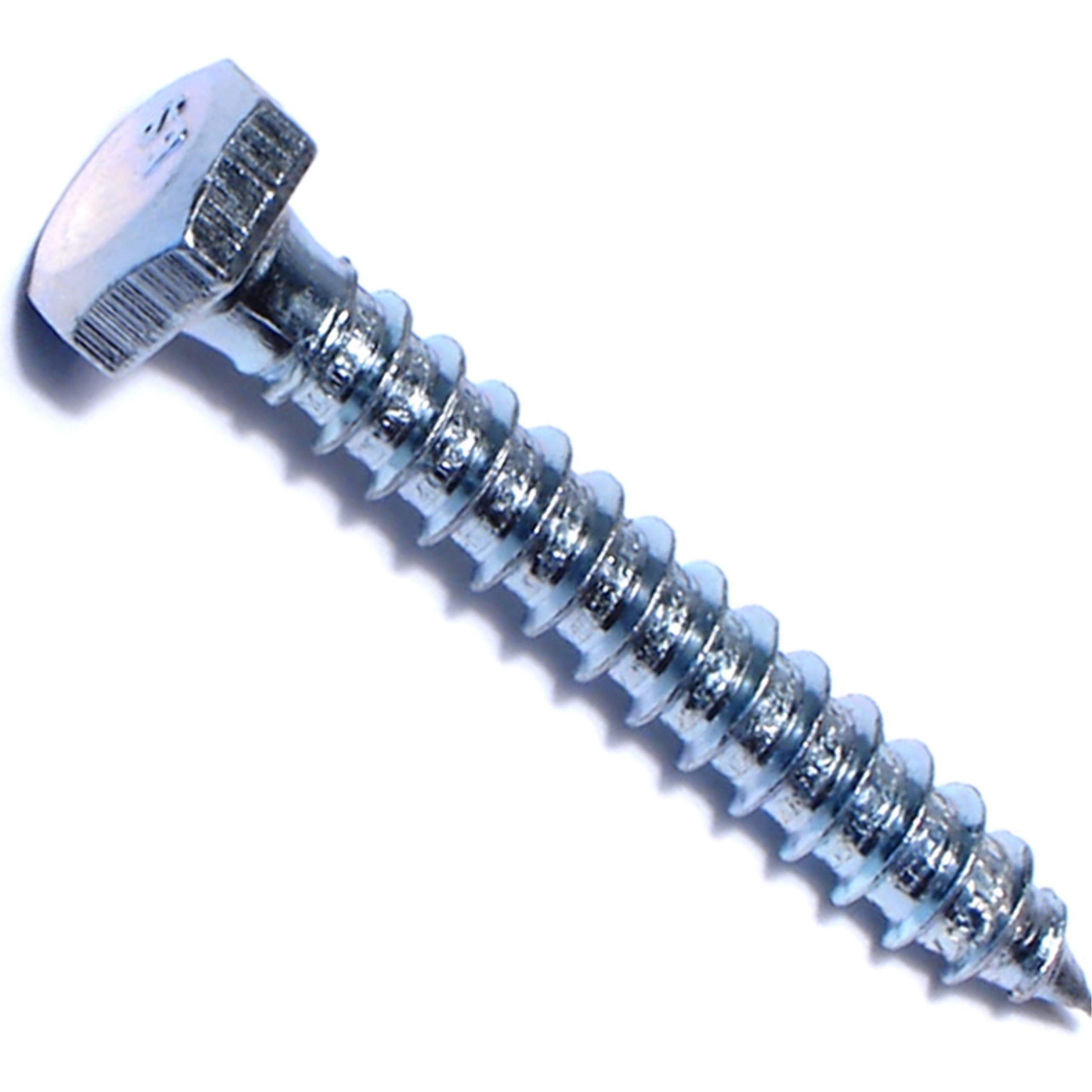 Lag Vis hexagonale pour ancrage et fermetures difficiles de structures bois - 20 pcs