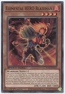 Elemental Hero Blazeman - SGX2-ENA11 - Common - 1st Edition