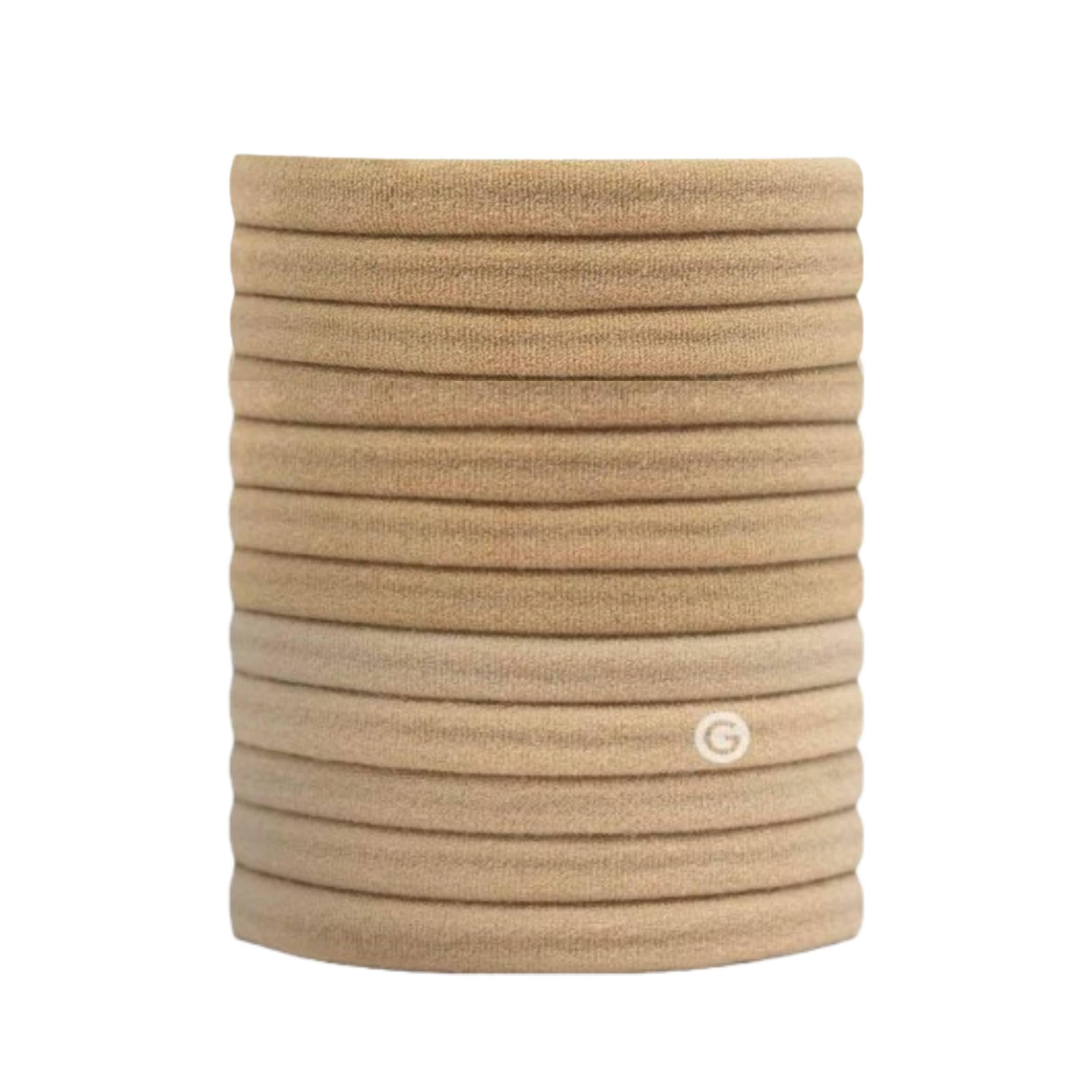 GIMME Bands Fine Hair Ties | No Break Microfiber Fine Hair Elastics | A Firm Yet Gentle All Day Hold with No Snagging, Dents, or Breakage | Blondie