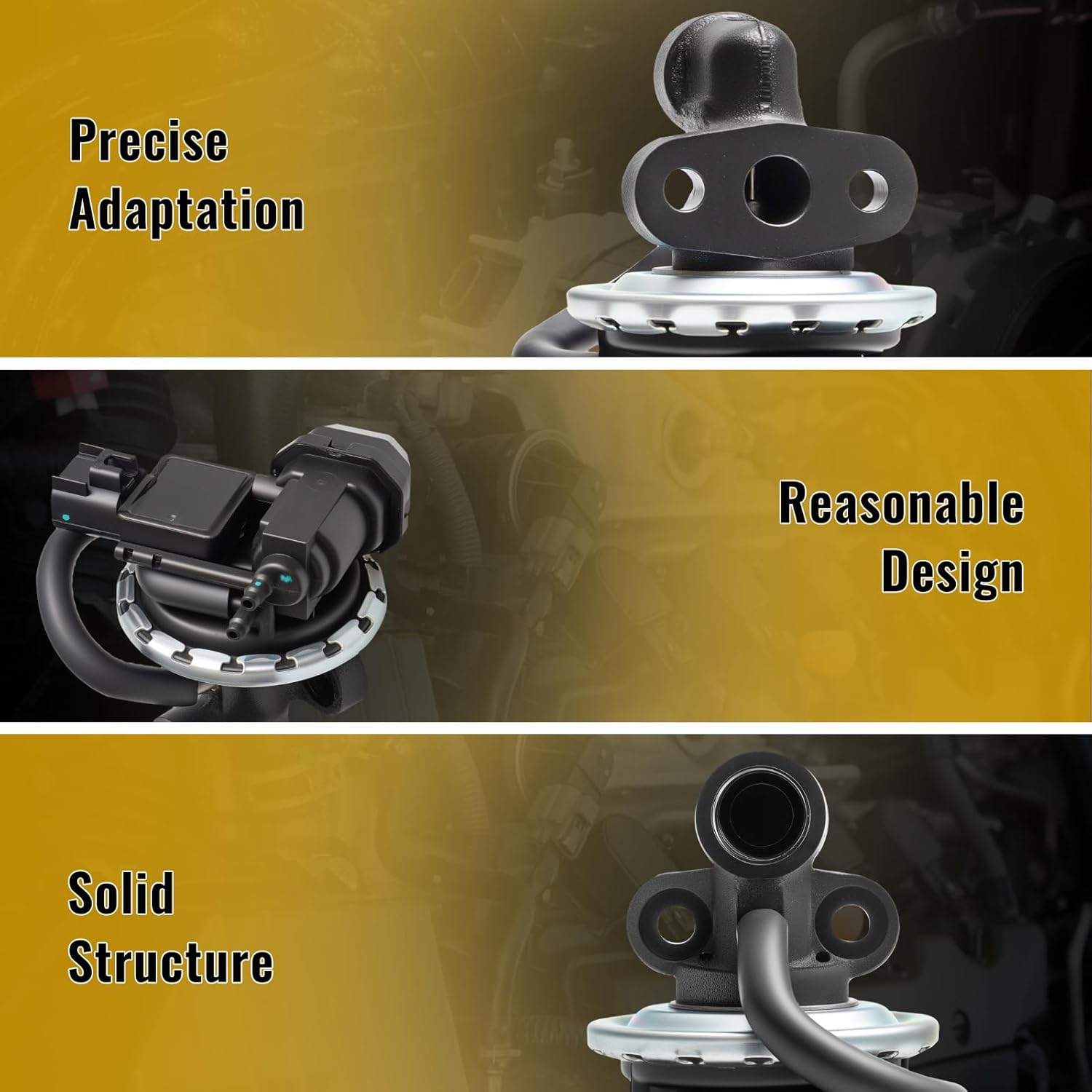 TUCAREST EGR Valve w/Gasket EGV1039 (For 3.9L/4.2L) Fit For 2005-2008 Fo-rd F-150, 2004 Mustang, 2004-2007 Freestar /04-07 Me-rcury Monterey [# 4F2Z9D475AA 4F2Z9D475AF 5F2Z9D475A 19236276 4F1983]