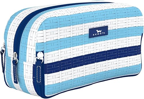 Miniatura 5 de SCOUT Bolsa de 3 vías  Bolsa de maquillaje de viaje y neceser para mujer con tres compartimentos con cremallera  Se mantiene en posición vertical,