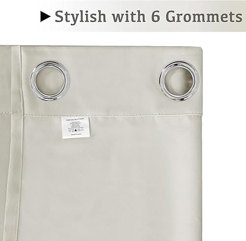 Miniatura 5 de Turquoize juego de cortinas opacas para ventana