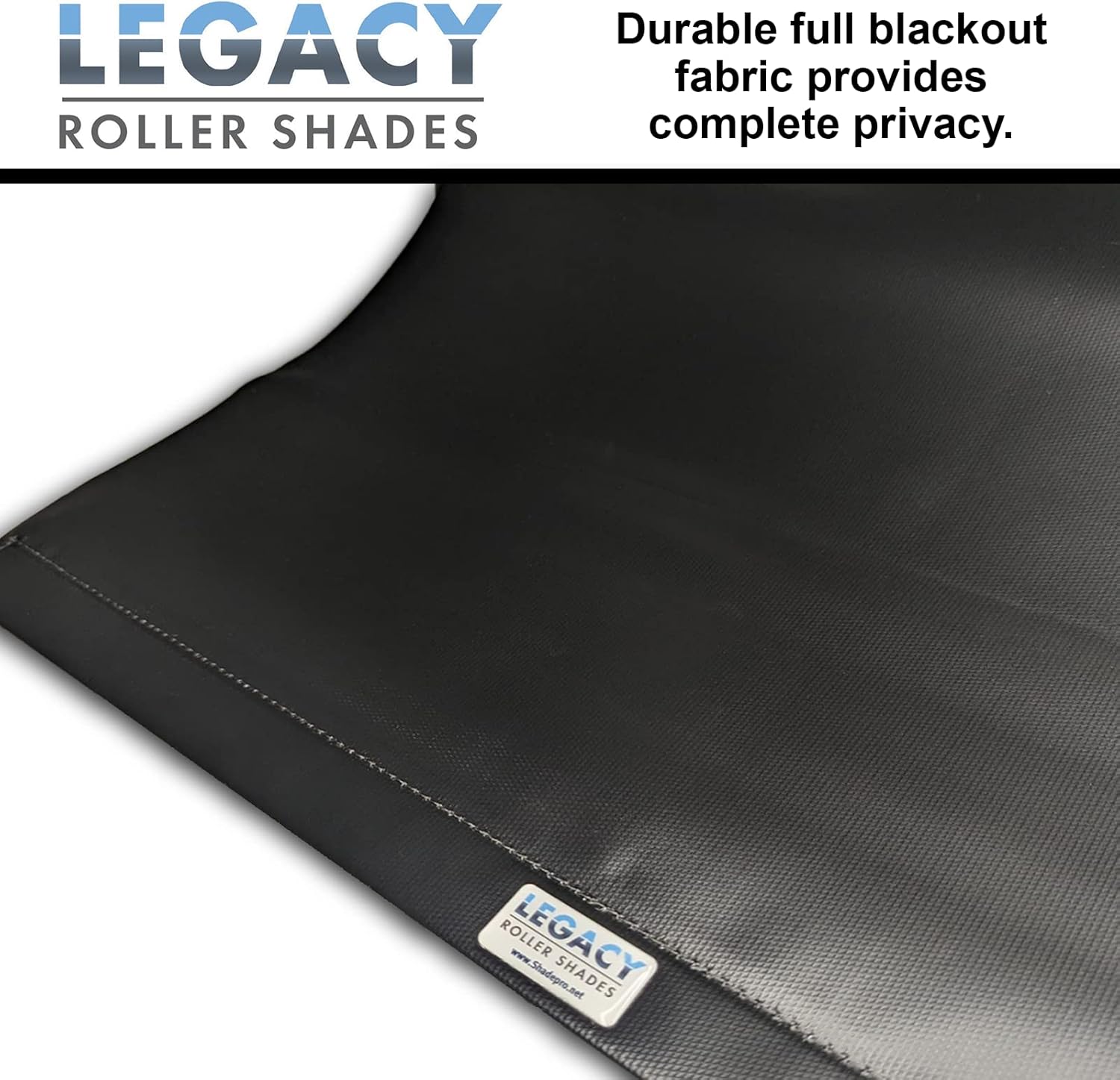 ShadePro - Legacy Roller Shades - Day Night Combo Pull Down Blinds - Light Filtering Solar Mesh Sunscreen for Day - Blackout Shade for Night - Fits RV, Camper, or Motorhome - Khaki - 33" Drop