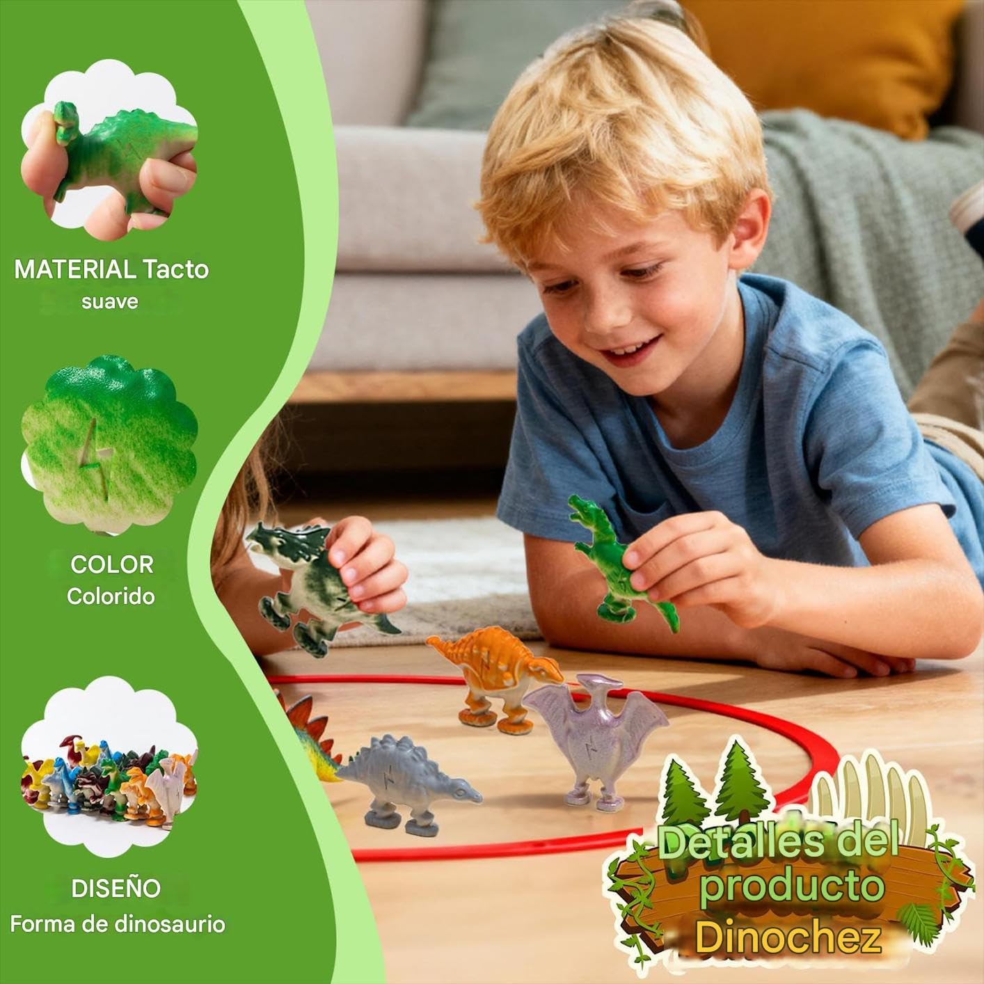 Jeu D'Échecs Magnétique Dinosaures – Voyage, Camping, Pique-Nique – 20 Pièces Thème Préhistorique – Cadeau Famille
