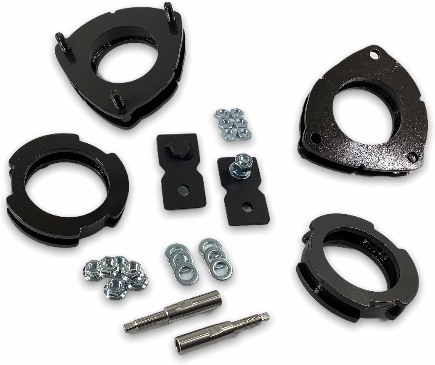 Truxxx 305030-1.5" Front & 1" Rear Lift Kit Compatible with Kia Sorento X-Line SUV (2021-2023) & Compatible with Hyundai Santa Fe SUV (2021-2023) - AWD/4WD - WITH Shock Shaft Extensions