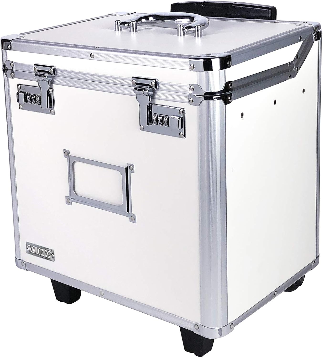 Best Deal Vaultz Locking Mobile Business Case, Letter Size, 13.5 x 14.5 x 11, White (VZ00381)