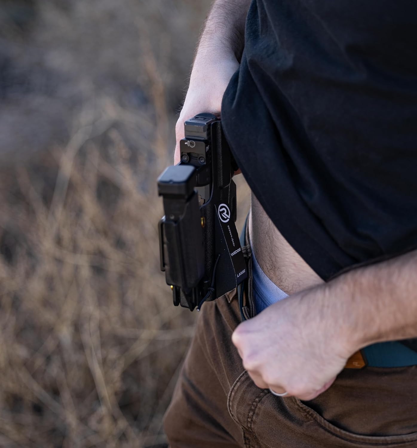 Radial Innovations IWB Foam Holster Wedge | Comfort and Concealment Wedge