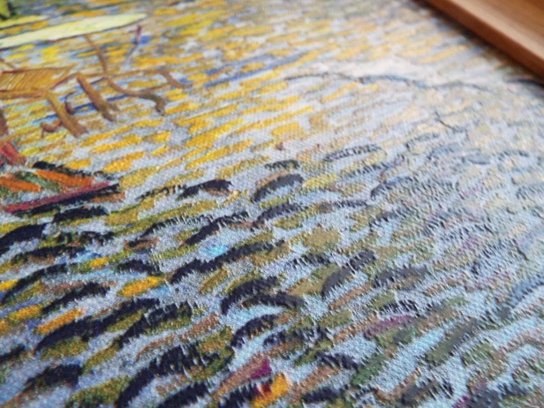 ゴッホ　夜のカフェテラス　ゴッホの立体複製画「アルゴグラフ」 ゴッホの立体複製画「アルゴグラフ」 | アルテノイエ