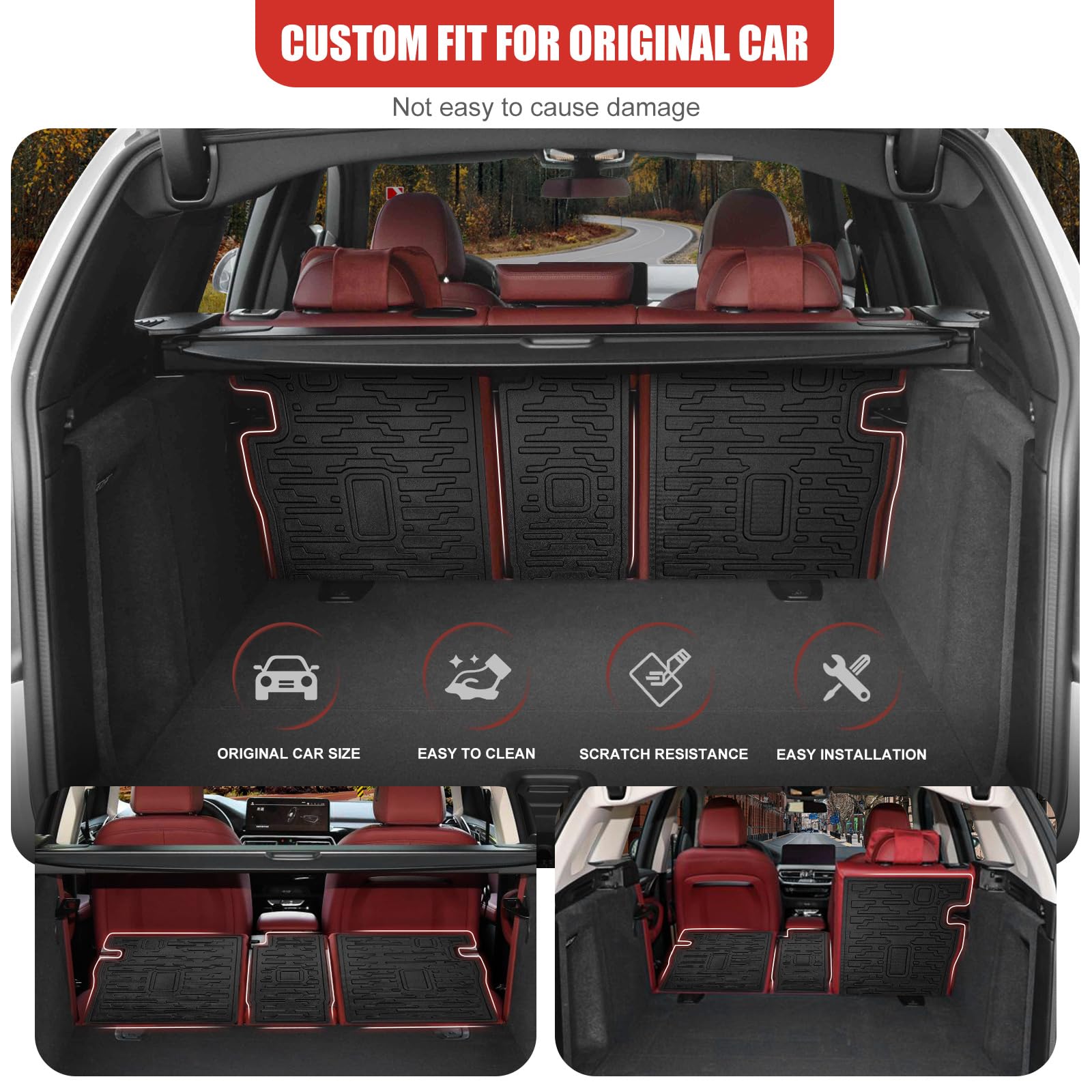 Amazon.co.jp: Utiiy カーゴマット 2018-2023 BMW X3 G01