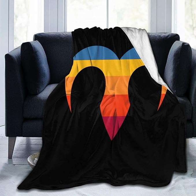 Zodiac Sign Aries Symbol Throw Blanket for Couch Bed Sofa 40