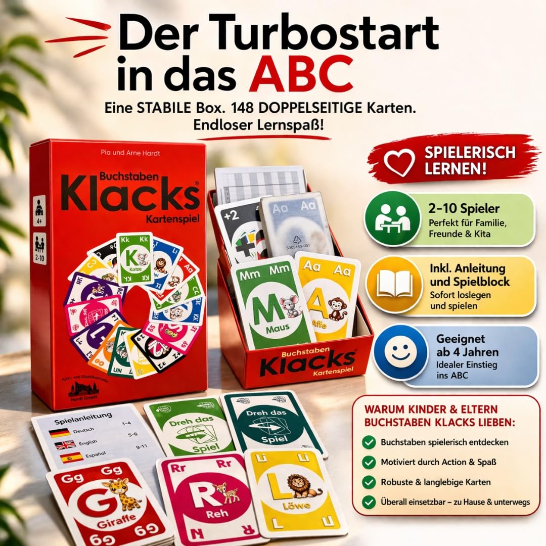 Buchstaben Klacks & HySky | Lernen trifft Fantasie