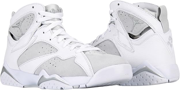 Nike More Buying Choices Air Jordan Retro 7 Tenis de Baloncesto para Hombre,  Blanco/Plateado metálico, Color Blanco, Talla 44.5 EU : Amazon.es: Zapatos  y complementos