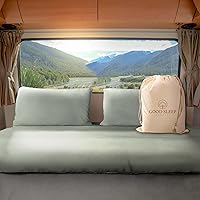 Vista 14 de Olympic - Juego de sábanas tamaño Queen, 100 % algodón egipcio, juego de sábanas de lujo de 600 hilos, 4 piezas, suave y transpirable, ajuste