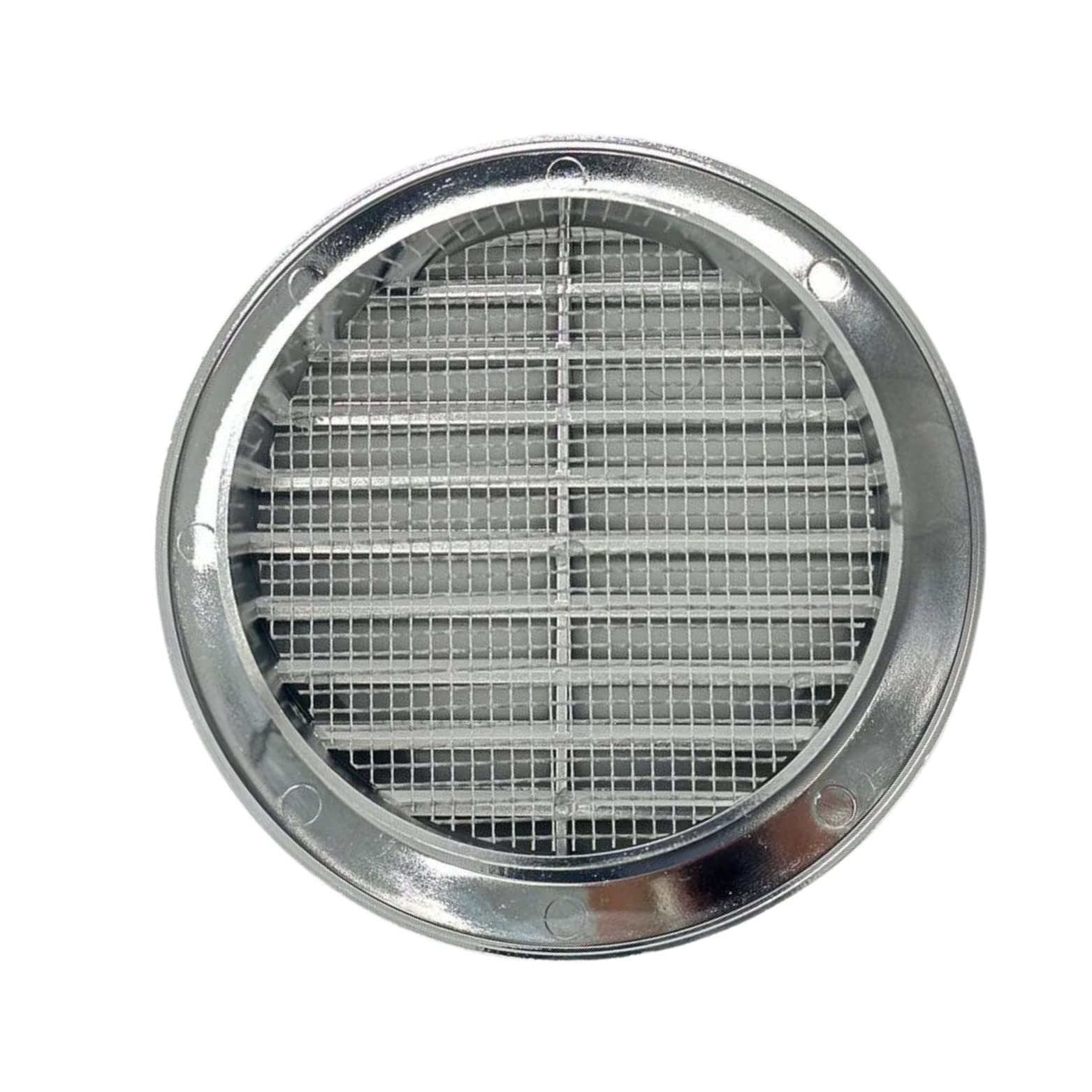 COPERTURA VENTILAZIONE GRIGLIA Rotonda In Acciaio Inox 304, Uscita - Foto 4