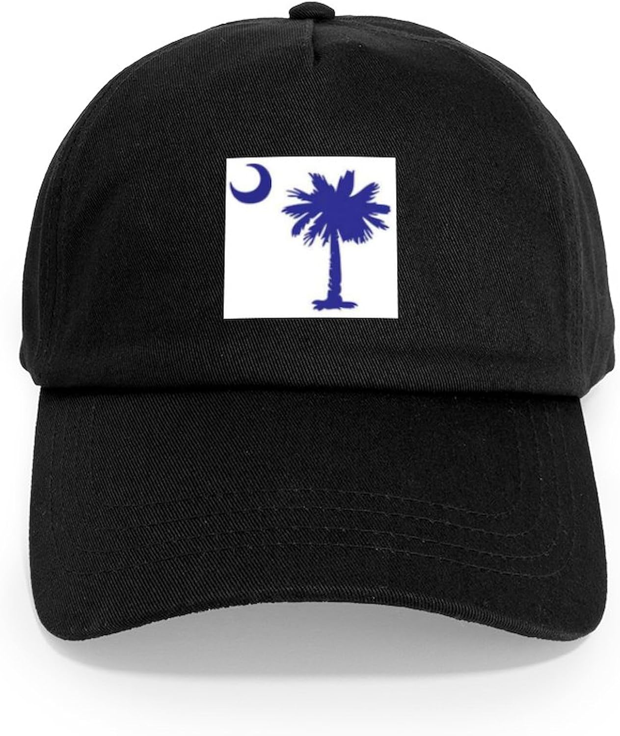 CafePress South Carolina Palm Tree State Flag Cap Adjustable Baseball Cap