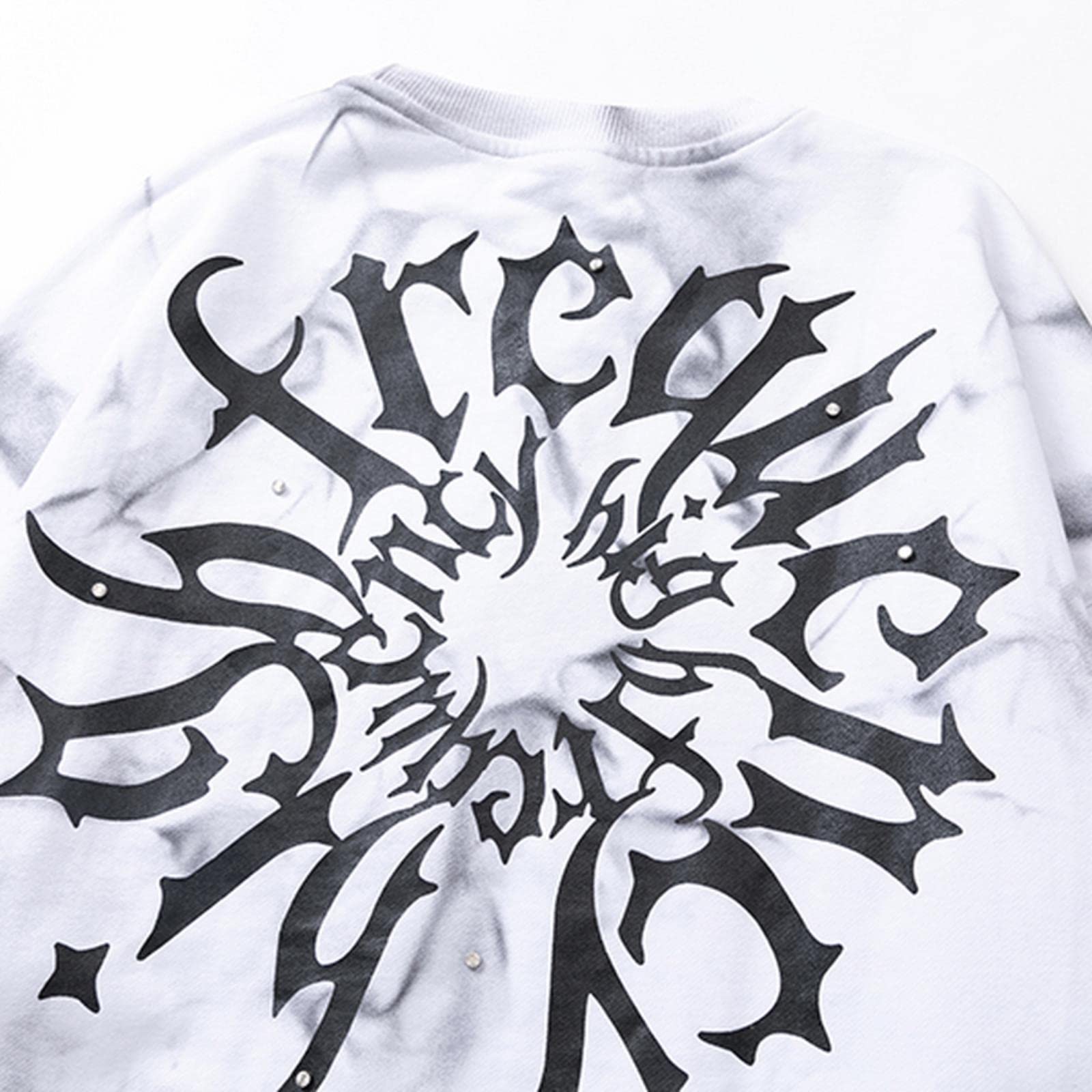 Stampa Croce Lettera Streetwear Felpe con cappuccio Uomo Felpa con cappuccio Hip Hop Casual Vintage Retro Felpa Rosso Bianco Maschio