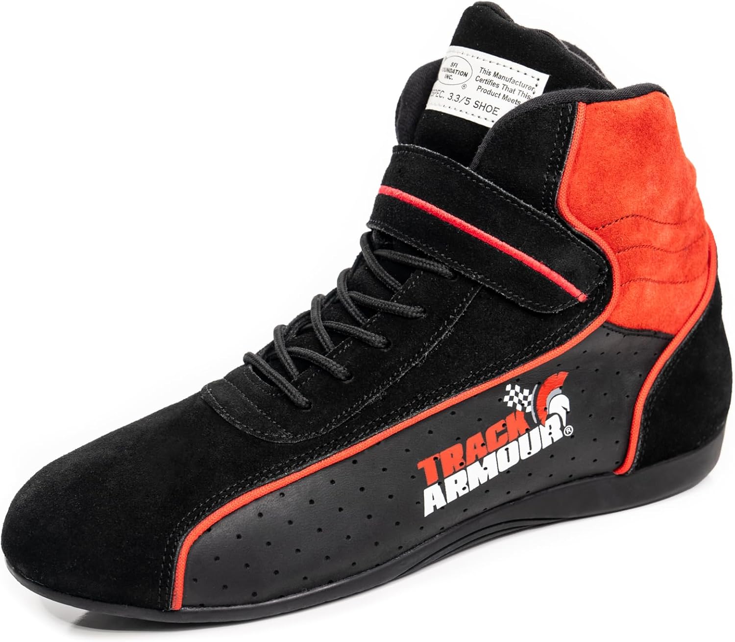 TRACK ARMOUR] SFI 3.3/5 Auto Racing Shoes Black - Image 5