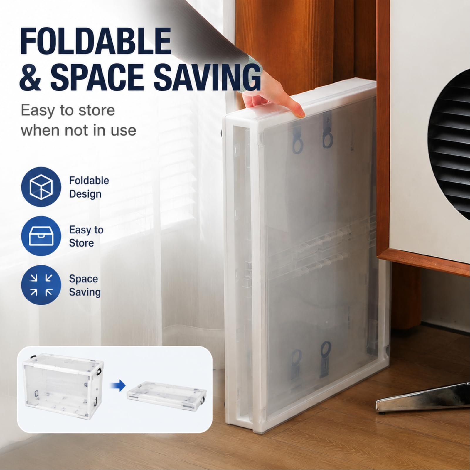 Caja de incubadora para cachorros, sistema de aire plegable para mascotas, sistema de incubación de oxígeno para perros y gatos, con nebulizador, 50 L, se adapta a gatitos de hasta 13 libras,