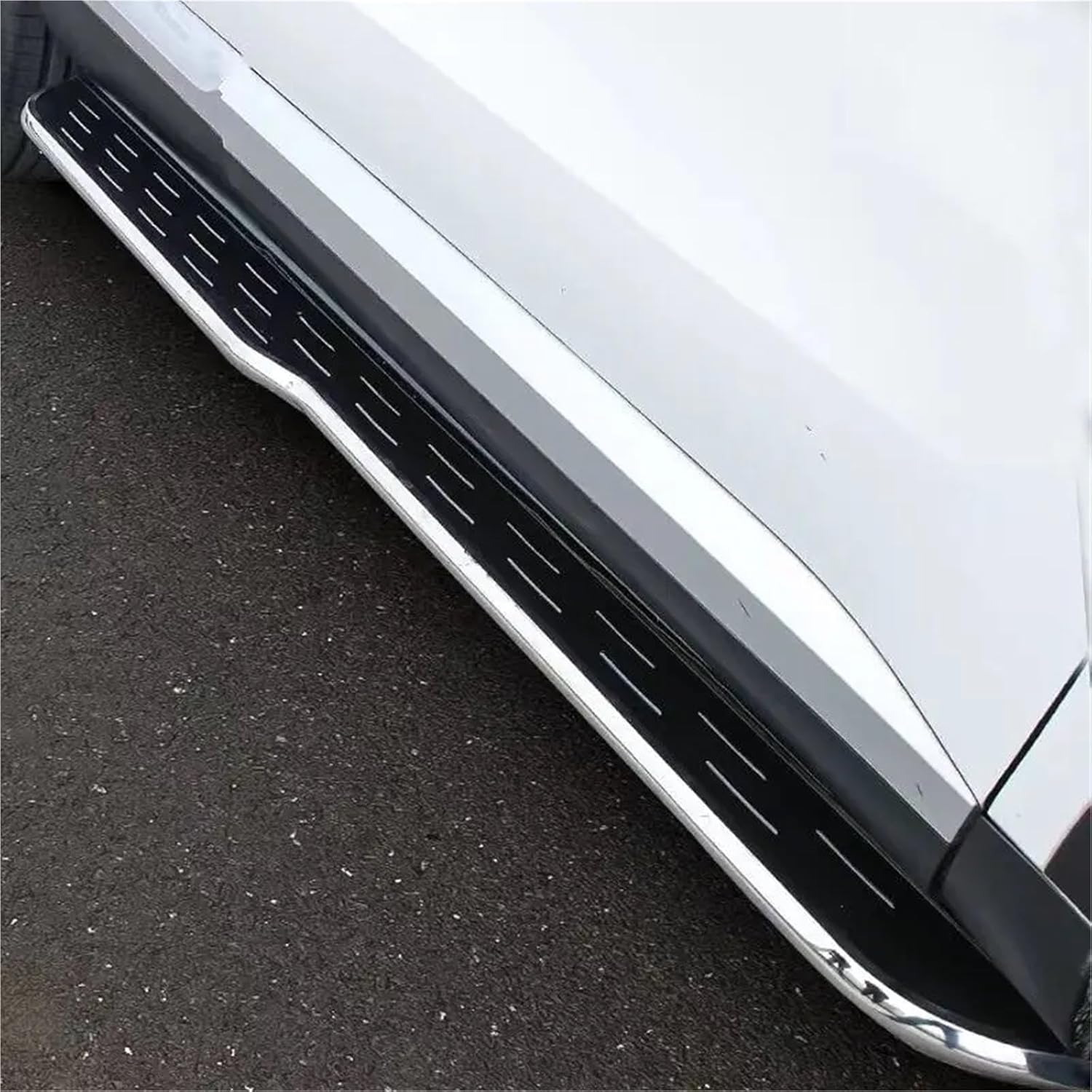 Compatible with Cayenne 2011-2017 Fixed Side Step Pedal Bar Running Board Platform