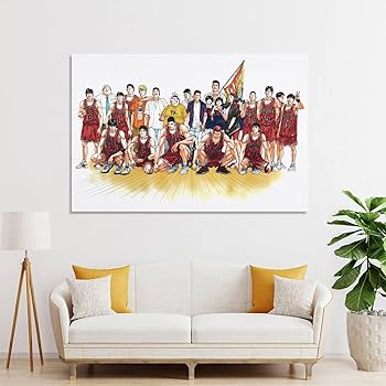Amazon.co.jp: スラムダンク SLAM DUNK アニメ ポスター 装飾画