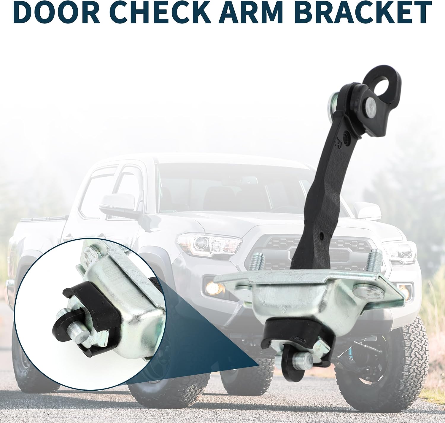 Door Check Strap Stopper Limiter for Toyota Tacoma Durable No.6862004010 | Front Left Door Check Bracket Stop 1Pc Door Checker Arm Assembly