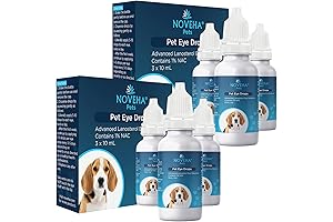 NOVEHA Drops for Dogs | Treat Canine Cataracts Naturally with Lanosterol and NAC
